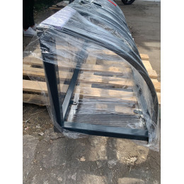 Велопарковка на 9 мест, закруглённая