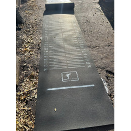 Дорожка для прыжков в длину с места удлинённая (410 см с шагом 5 см)