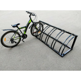 Велопарковка на 10 мест, закруглённая